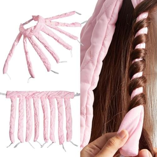 Red Dieny Hair Curlers