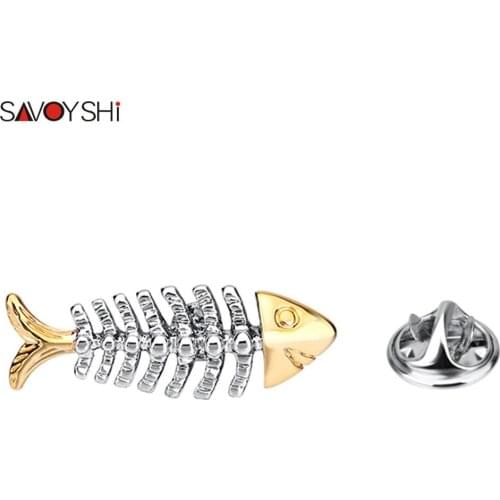 SAVOYSHI Silver Brooches For Clothes