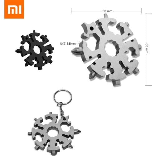 Xiaomi 20 In One Multifunctional Wrench Tool Snowflake Wrench Multifunctional Combination EDC Screwdriver Outdoor Portable Tool