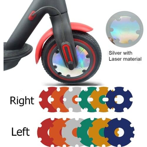 PVC Motor Protective Cover Shell Kick Scooter Accessories for Xiaomi Mijia M365 pro Electric Scooter Front Wheel Sticker Motor
