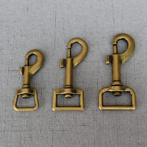 1 Pcs/Lot 15mm 20mm 25mm Metal Swivel Lobster Clasp Seat Belt Buckle Clip Loop Snap Hook For Dog Pet Leash Hardware Accessory