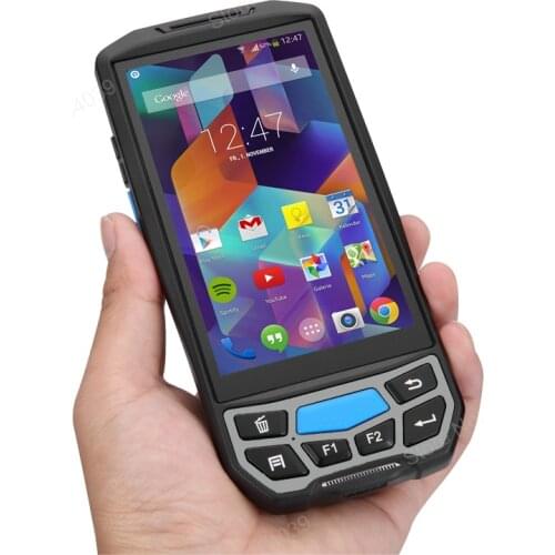 4G Android7.0 rugged nfc rfid reader 2d barcode scanner all in one handheld smartphone rugged android pda Pos terminal