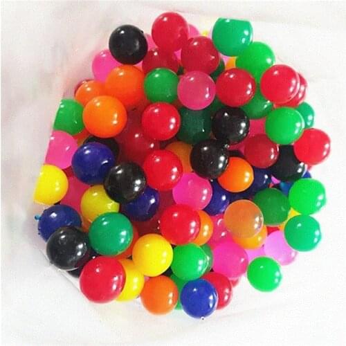 100pcs Oversized Home decoration Pearl Shaped Water Beads Crystal mud Soil Hydrogel Decor For wedding Kids Toy Balls