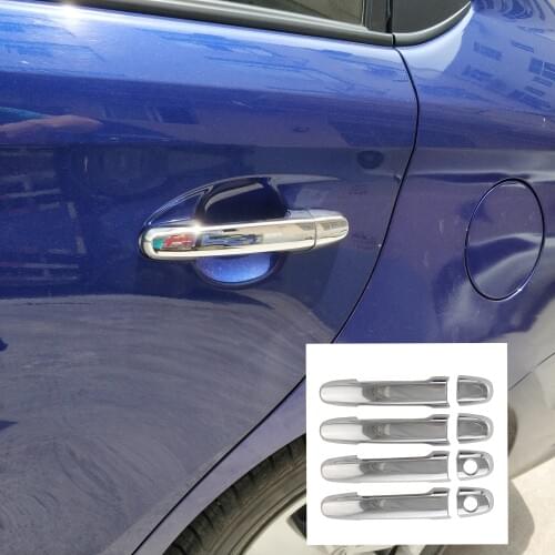 8pcs ABS Chrome Car DOOR HANDLE COVER for Toyota HILUX VIGO 2007-2015 Yaris 2005 Corolla 2001 prius 2008