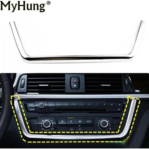 Car Auto Accessories Control Panel Cover Decoration Trim Cover For BMW 3 Series F30 F35 3GT 316i 320li 328li 325li 335li Abs