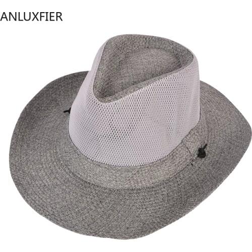 H7544 Outdoor Sun Protection Sunhat Mens Summer Casual Breathable Sunscreen Cap Mountaineering Sunshade Anti-ultraviolet Hat