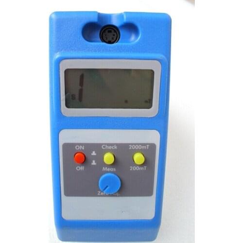 Original High Sensitivity WT10B Gauss Meter Tesla Meter Magnetometer Metal Probe 0-200mT Measuring Magnetic Field Gauss Tester