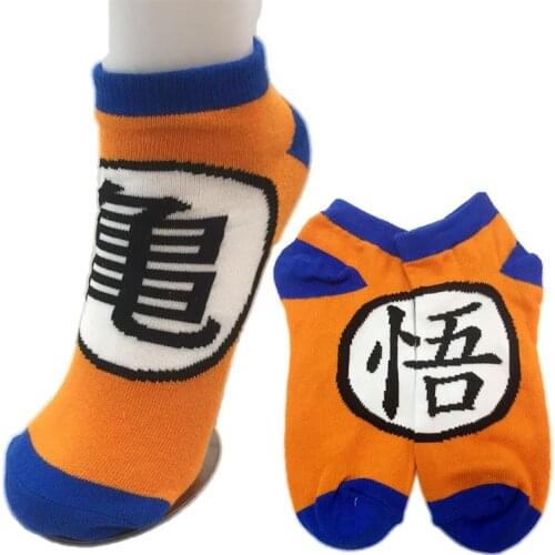 Cartoon Anime Orange Short Socks Cute Fashion Ankle Casual Colorful Stockings Tight Socks Friends Cosplay Gift 11W26