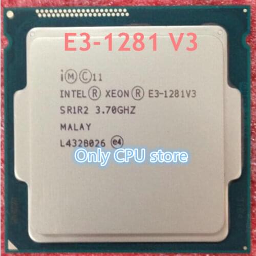 FREE SHIPPING intel E3-1281V3 CPU Processor 3.7G Quad Core LGA 1150 scrattered pieces