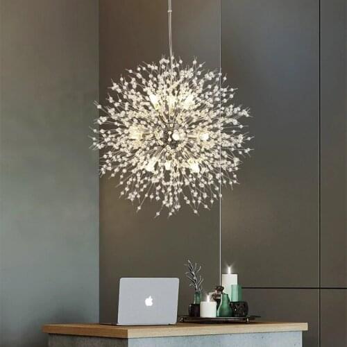 Luxury Chandelier LED G9 Decor Lighting Use For Restaurant Clothing Barber Shop Cloakroom Bedroom Lamps Crystal Chandeliers