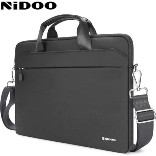 NIDOO Laptop Bag Sleeve 13.3 14 15.6 Inch Waterproof Notebook Case For Macbook Air Pro 13 Computer Shoulder Handbag Briefcase