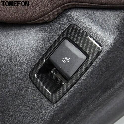 TOMEFON For BMW X3 2018 ABS Plastic Rear Seat Adjustment Button Cover Trim Car Interior Styling Accessories