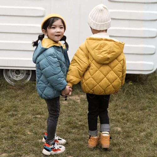 Winter Jacket Girl Coat Toddler Children Jackets Boys Girl Baby Thick parka Kids Warm Outerwear Hooded Snowsuit Overcoat Clothes