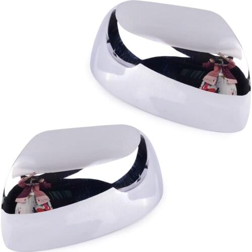 1Pair Car Front Rearview Mirror Cover Trim Cap ABS Chrome Fit For Mitsubishi Outlander 2007 2008 2009 2010 2011 2012