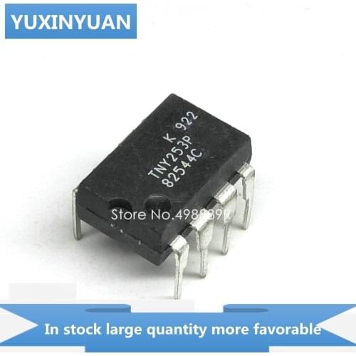 10PCS/LOT TNY253P TNY253 TNY 253P NY253P Y253P DIP8 in stock