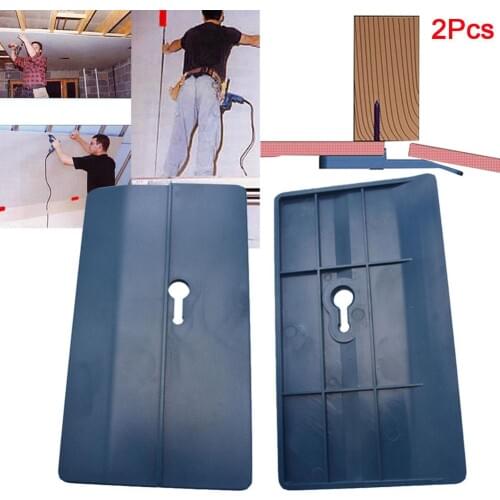 2Pcs Ceiling Positioning Plate Sloped Drywall Plasterboard Fixing Carpenter Tool