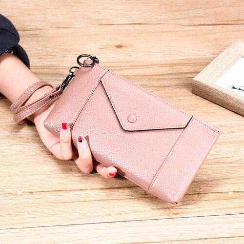 2021 Genuine Leather Wallet for Women Long Ladies Top Designer Wallets New Woman Purse High Quality Womens Leather Wallets RFID
