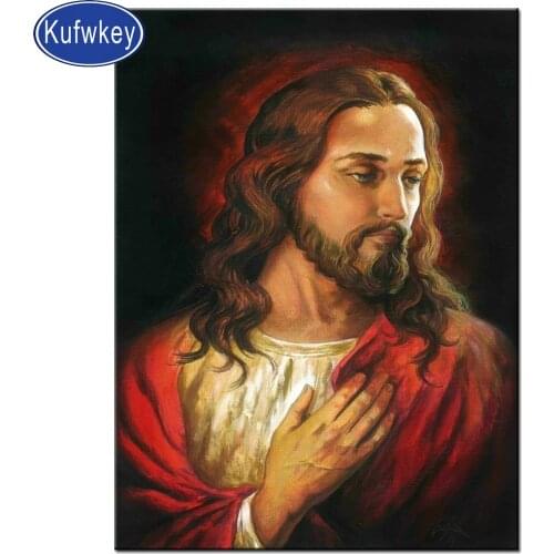 5d diy Diamond Painting Jesus Christ 3d cross stitch diamond embroidery rhinestones religion icon portrait diamond mosaic sale