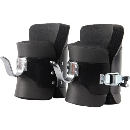 1 Pair Anti Gravity Inversion Boots Therapy Hang Spine Ab Chin Up Gym Hook Hanging Pull Up Bodybuilding Fitness Handstand Shoes