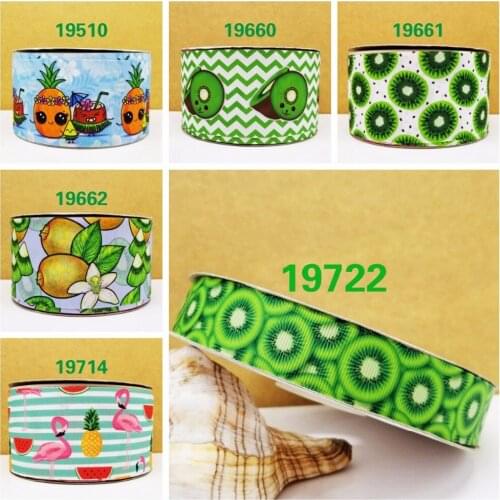Free shipping 50 yard cartoon printed grosgrain ribbon 19722