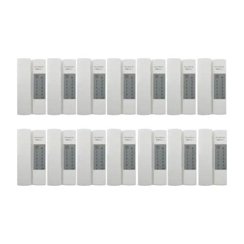 ZHUDELE Safe&Comfortable Home Interphone,Multi-functions Public intercom system 99 handle extenable Indoor audio intercom system