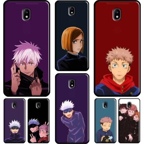 Jujutsu Kaisen Yuji Itadori Satoru Gojo For Samsung Galaxy J7 J3 J5 2017 A3 A5 2016 J4 J6 A6 A8 Plus J2 Core J8 2018 Phone Case