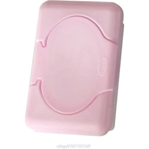 Wipes Dispenser Tissue Storage Box Case Wet Wipes Dispenser Holder with Lid for Countertops Desk A29 21 Dropship