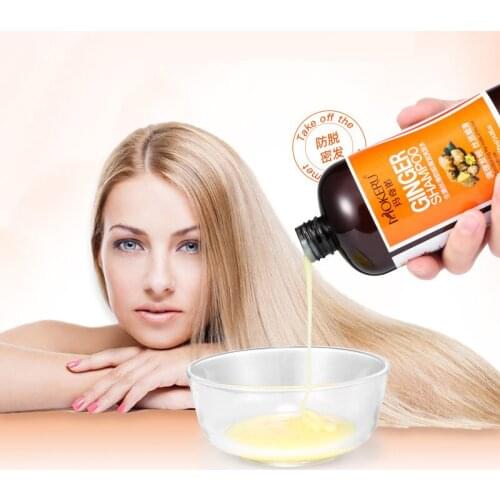 Mokeru Ginger Silky Shampoo Refreshing Oil-Control Activated Hair Follicle Shampoo Cleaning Anti-off Hair-Growing Shampoo