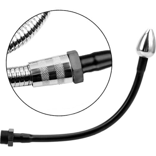 Bidet Shower Nozzle Cleaning Anal Wash Douchette Toilet Ducha Higienica Enema Nozzle for Anus Anal Shower Anal Cleansing Hose