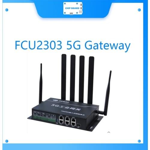 FCU2303 5G Gateway Embedded 5G Industrial Gateway Intelligent Internet of Things 6 Gigabit and 1 Gigabit Ethernet Port