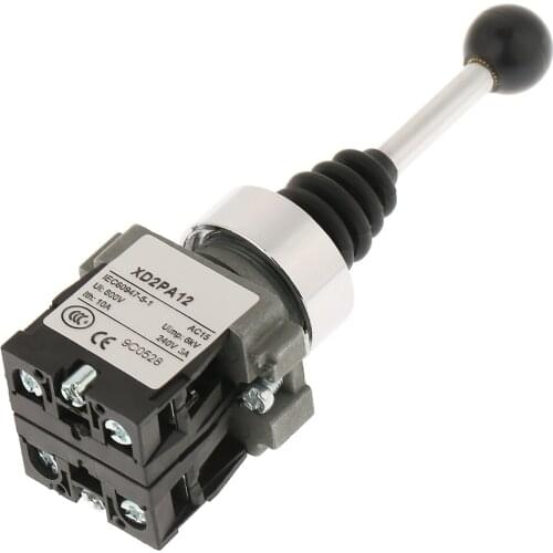2 Position 2NO Locked Wobble Stick Switch Replacement Fits XD2PA12