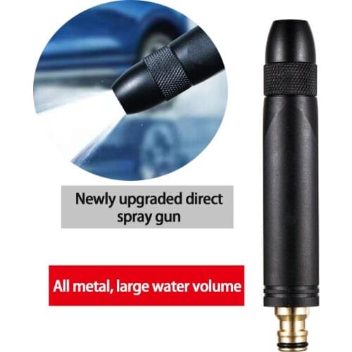 2021 New Upgrade Spray Gun Adjustable Metal Nozzle Garden Hose Sprinkler System Pressure Washer Car Wash Watering Water Gun