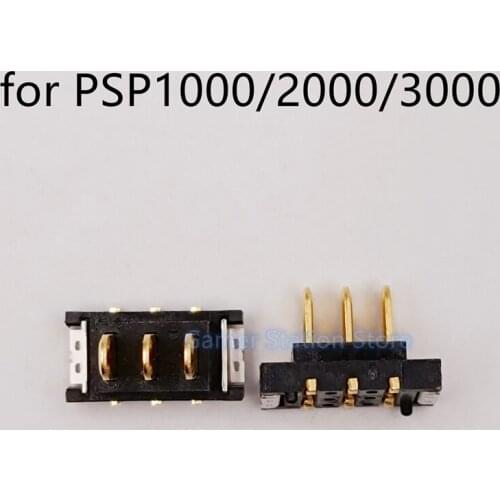 50pieces Battery Connector Part Battery Charging Jack For PSP 1000 PSP 2000 PSP 3000 Game Console Replacement Accessories