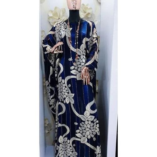 Abayas For Women African Clothes New Arrival Flowers Print Nigerian Style Plus Size Clothing Africaine Femme Ankara Maxi Vestido