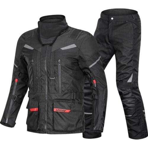 Riding Tribe Waterproof Motorcycle Jackets Breatheable Motocross Pants Motos Motorbike Clothing Trousers Summer Spring Suits