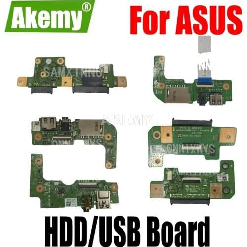For Asus X555DG X555D X555QG X555Q X555YI X556U X556UJ X556UV X555U X555UJ HDD BOARD Hard Disk Drive USB Board IO AUDIO CARD