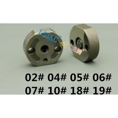 ERIK Common Rail Injector Control Valve Plate 02# 04# 05# 06# 07# 10# 18# 19# Auto fuel Injection Valve for Denso
