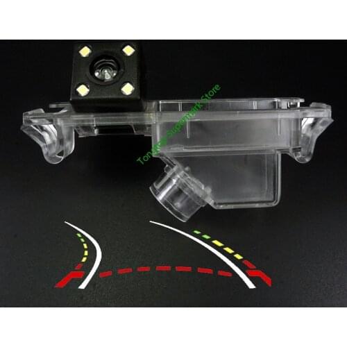 Intelligent Dynamic Trajectory Tracks Car Rear View Backup Camera For Kia K2 Rio Hatchback Ceed Hyundai Accent/VERNA Hatchback