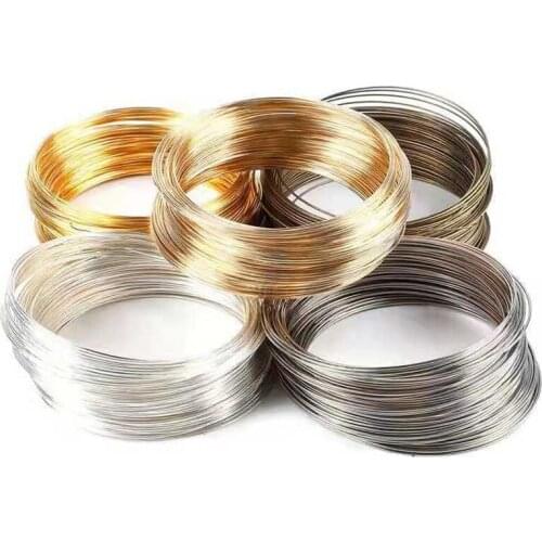 100 Rebound Memory Coils DIY Handmade Materials Homemade Bracelets Rings Collars Bracelets Beaded Jewelry Accessories Wholesales