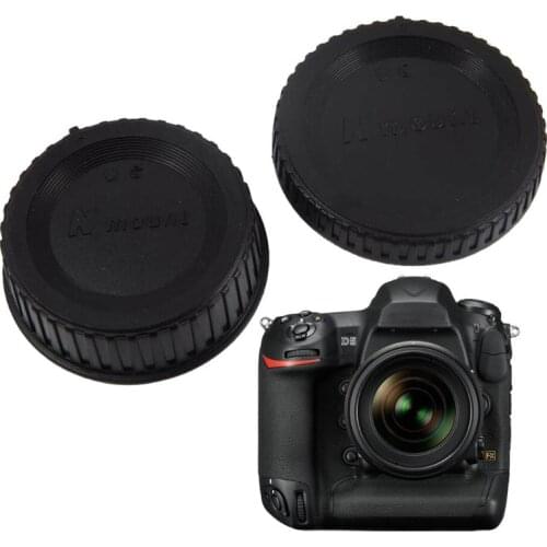 F Mount Rear Lens Cap Cover + Camera Front Body Cap For N-ikon F DSLR and AI Lens Replace BF-1B LF-4