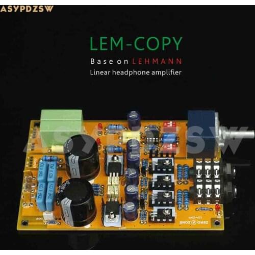 LEM-Copy Class A Headphone amplifier clone Lehmann amp PCB/DIY kit/Finished board