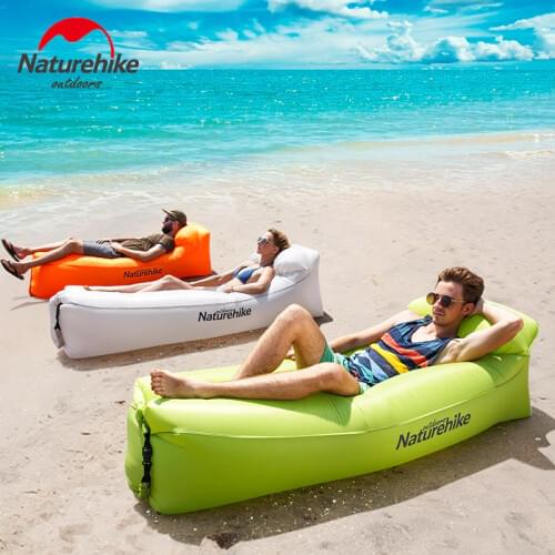 Naturehike Camping Inflatable Sofa Lazy Bag Ultralight Sleeping Bag Air Bed Inflatable sofa Lounger Mattress