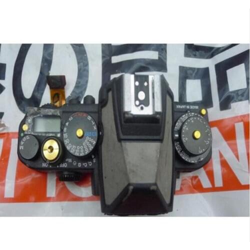 New Top cover assembly with Shoulder screen and buttons Without flash rubber repair parts for Nikon DF SLR