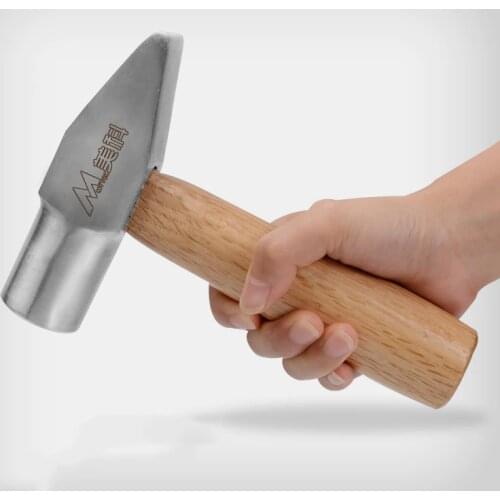 Silversmith Hammer Short Handle Flat Head Jewelry Hammer Tools Goldsmith Sledge Hammer Woodworking Tools For Nails Carpentry