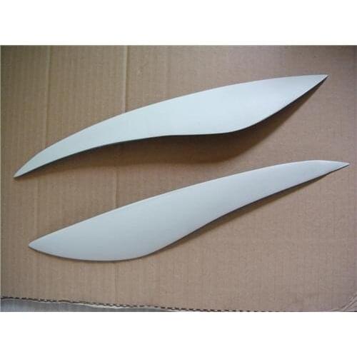 Fiberglass Headlight Eyebrows Eyelids Covers for 2006-2010 Nissan Qashqai