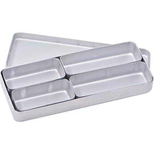 Dental Sterilization Box Detachable Aluminum alloy Dental Cassette Disinfection Rack Tray Box Dentistry Material Dentist Tool
