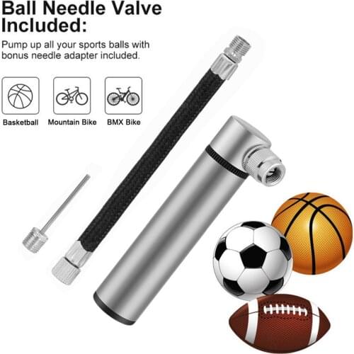 Bicycle Pump Portable Mini Tire Inflation Fast Hand Air Pump 120PSI High-pressure Pump For Schrader Valve Bicycle Accessories