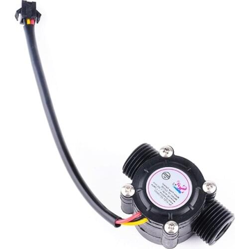 YF-S201 Water Flow Sensor 1/2 interface Water Dispenser Hall Flowmeter DC 5-18V 1-30L/min