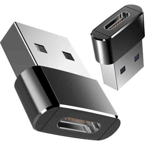 100pcs Type-C adapter Female to USB 3.0 Type-A Male USB 3.1 Type C Connector Converter Adapter for samsung s10 note 10