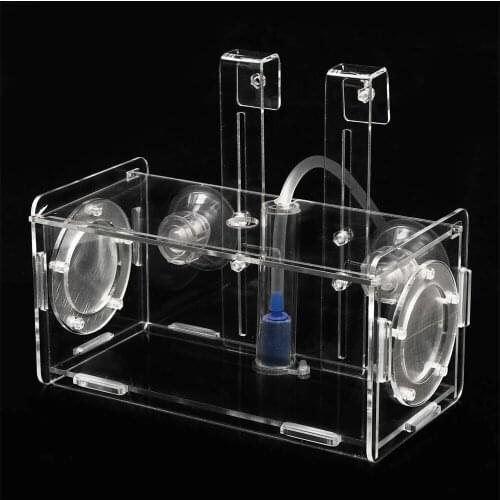Acrylic Clear Fish Breeding Hatchery Incubator Aquarium Breeder Isolation Box Aquatic Fish Tank Terrarium Tools Accessories